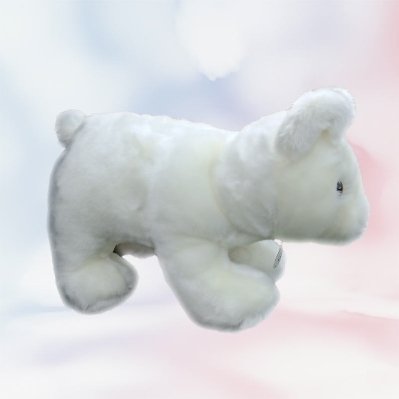 Ours en peluche, ours pour bébé, blanc polaire, Louison, Les Petites Maries de coté